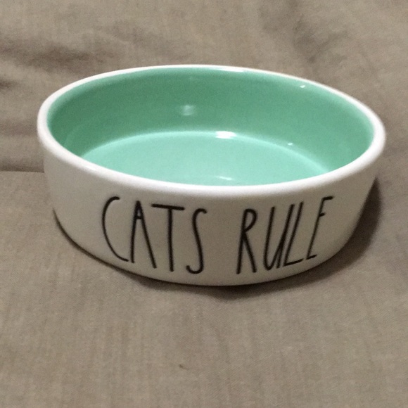 Rae Dunn Other - Host Pick! Cats Rule Food Dish